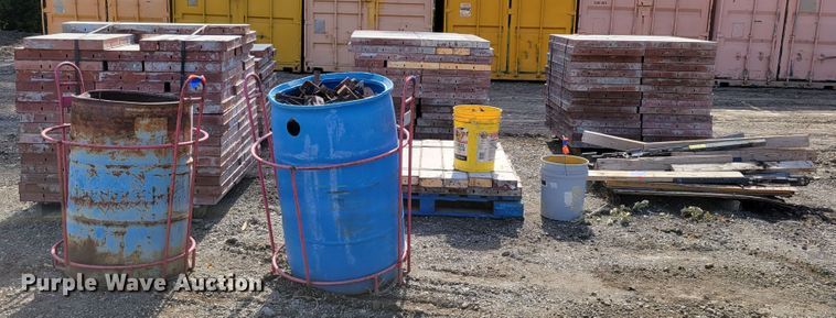 image for item JZ9111 Approximately 164 Symons concrete forms