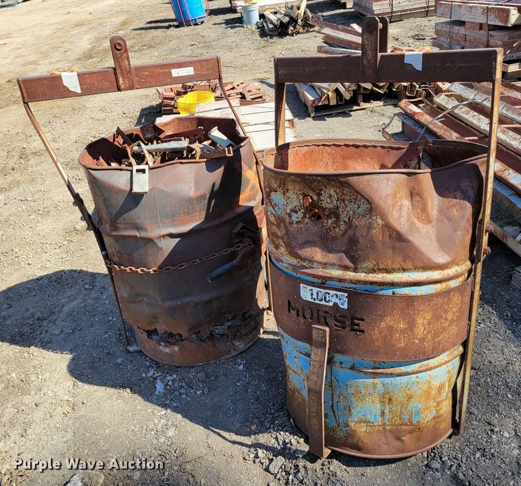 image for item JZ9112 Approximately 50 Symons concrete forms