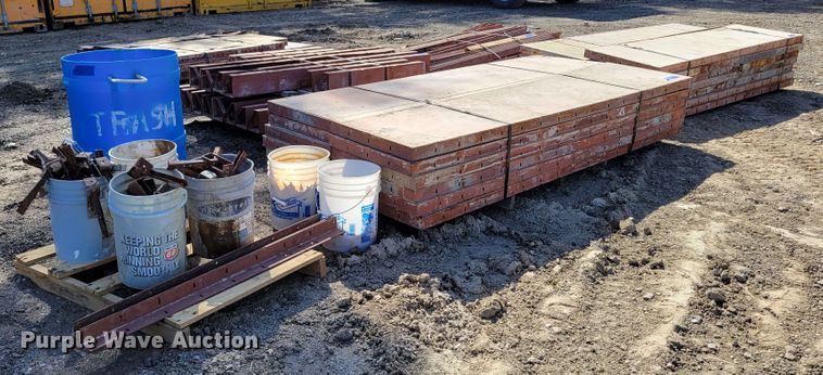 image for item JZ9113 Approximately 90 Symons concrete forms