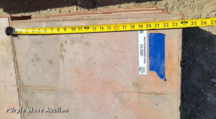 image for item JZ9113 Approximately 90 Symons concrete forms