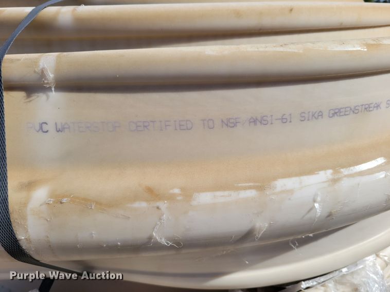 image for item JZ9114 Approximately 14 rolls of PVC waterstop