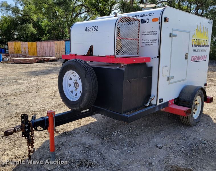 image for item JZ9115 2007 Thawzall 6A  ground thaw trailer