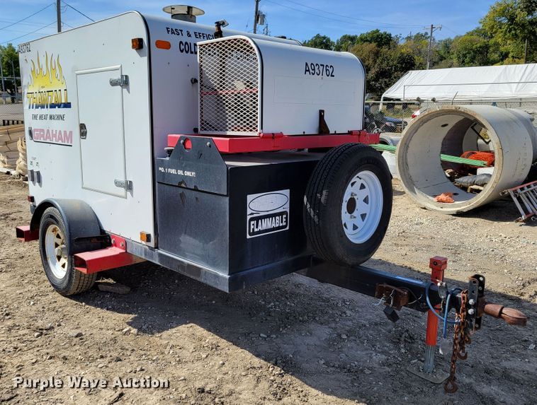 image for item JZ9115 2007 Thawzall 6A  ground thaw trailer