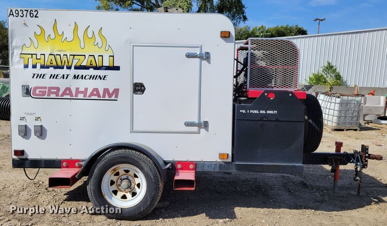 image for item JZ9115 2007 Thawzall 6A  ground thaw trailer