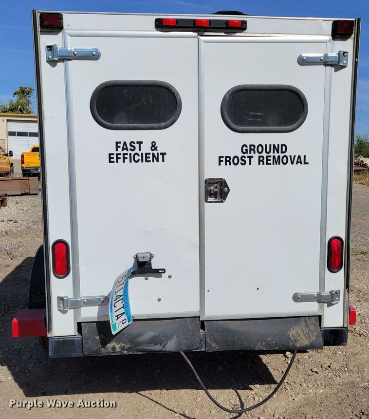 image for item JZ9115 2007 Thawzall 6A  ground thaw trailer