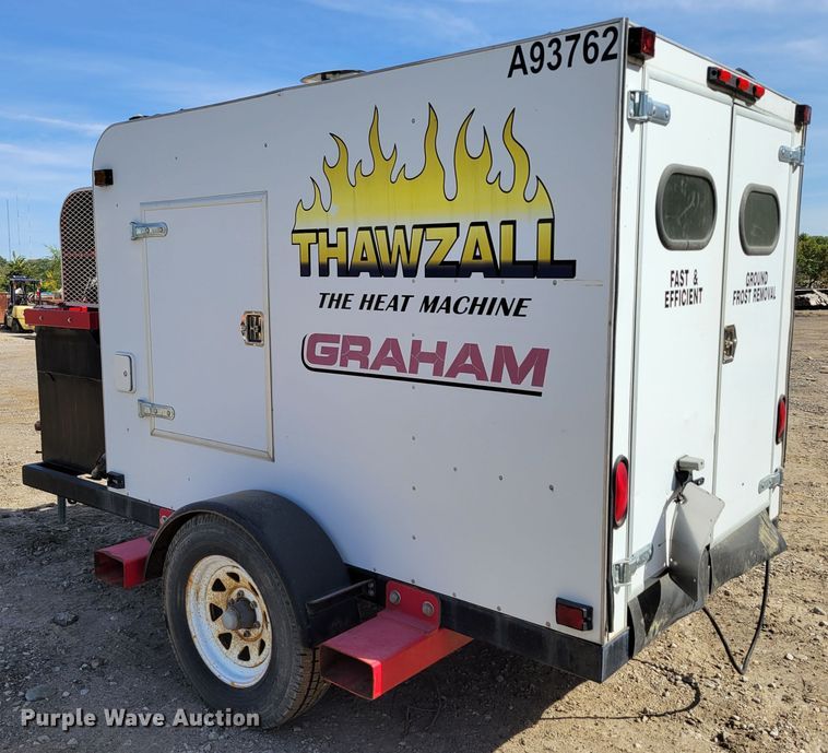 image for item JZ9115 2007 Thawzall 6A  ground thaw trailer