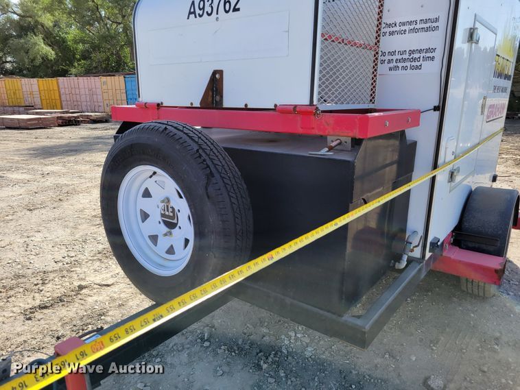 image for item JZ9115 2007 Thawzall 6A  ground thaw trailer