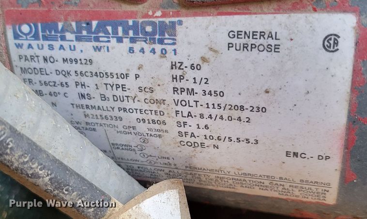 image for item JZ9115 2007 Thawzall 6A  ground thaw trailer