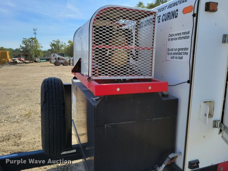 image for item JZ9115 2007 Thawzall 6A  ground thaw trailer