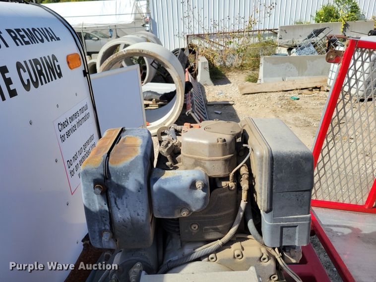 image for item JZ9115 2007 Thawzall 6A  ground thaw trailer