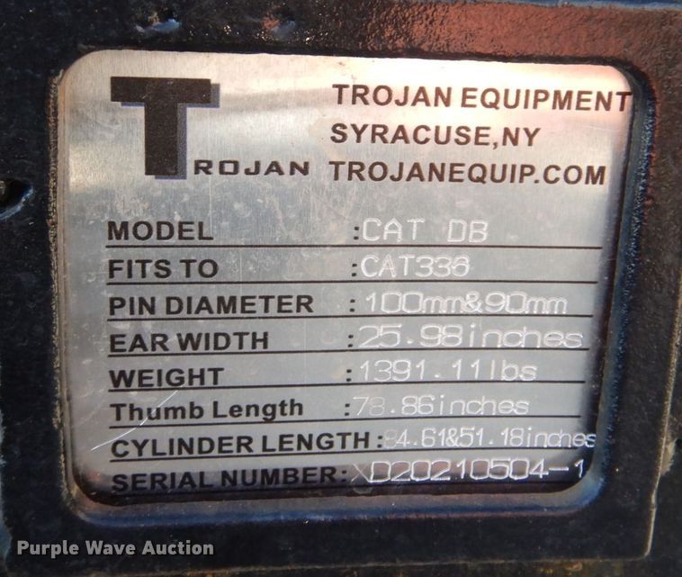 image for item KF9447 Trojan Cat DB  hydraulic excavator thumb