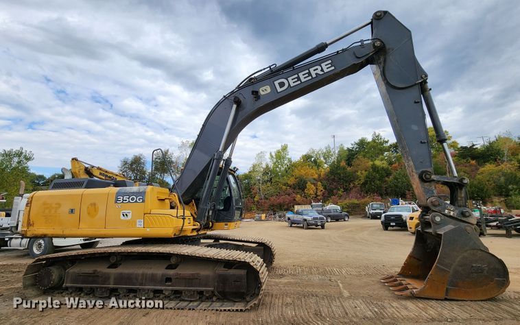image for item KH9206 2014 John Deere 350G LC  excavator