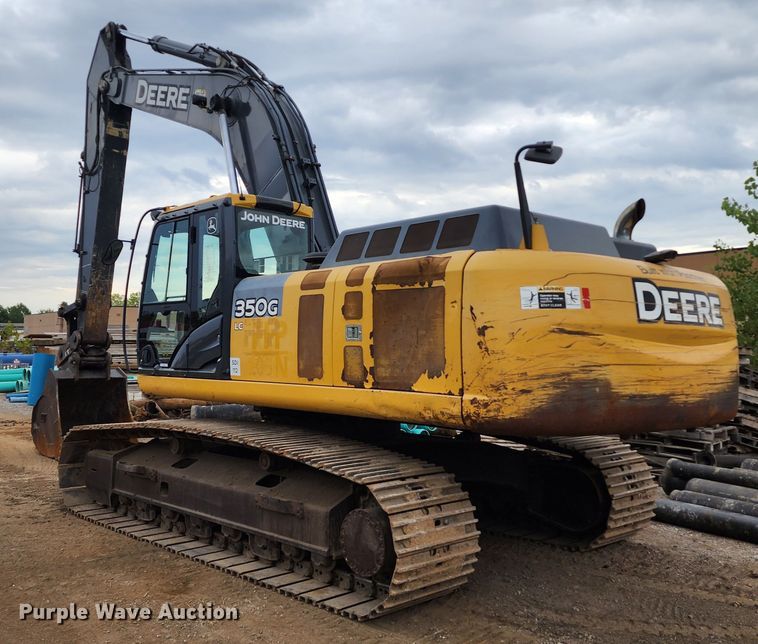 image for item KH9206 2014 John Deere 350G LC  excavator