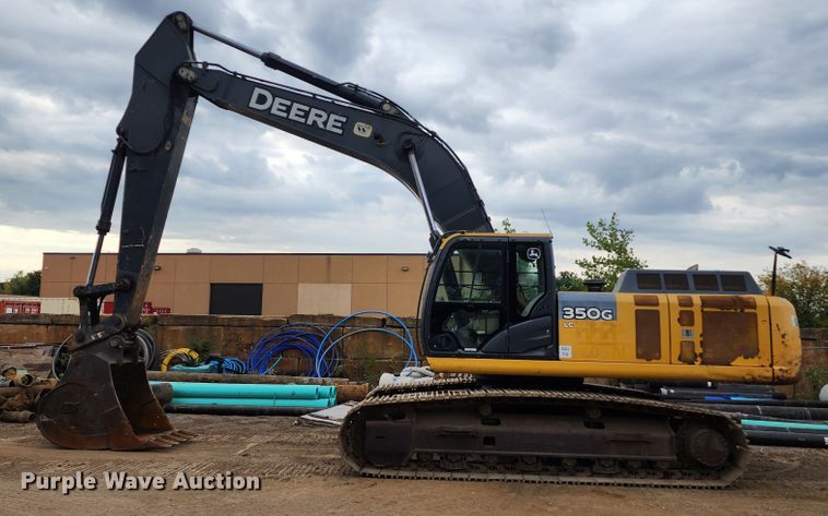 image for item KH9206 2014 John Deere 350G LC  excavator