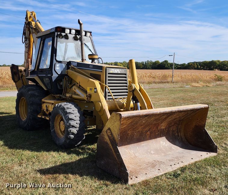 image for item KH9214 2001 Caterpillar 446B  backhoe