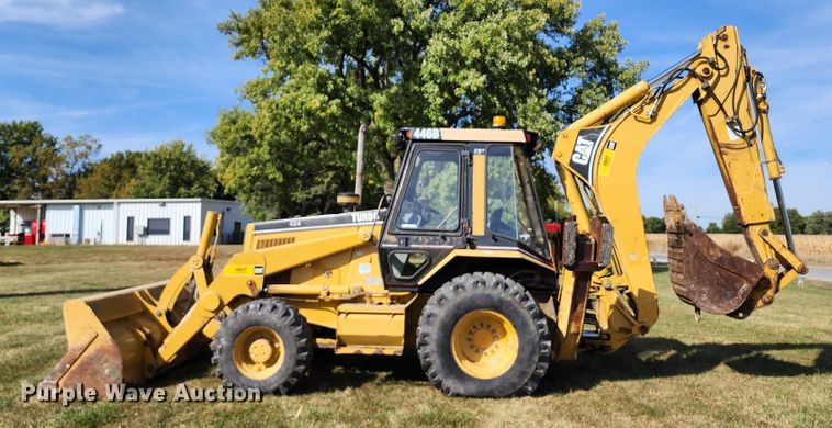 image for item KH9214 2001 Caterpillar 446B  backhoe