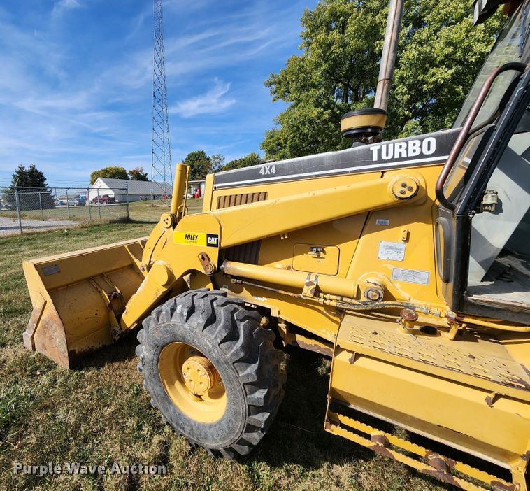 image for item KH9214 2001 Caterpillar 446B  backhoe