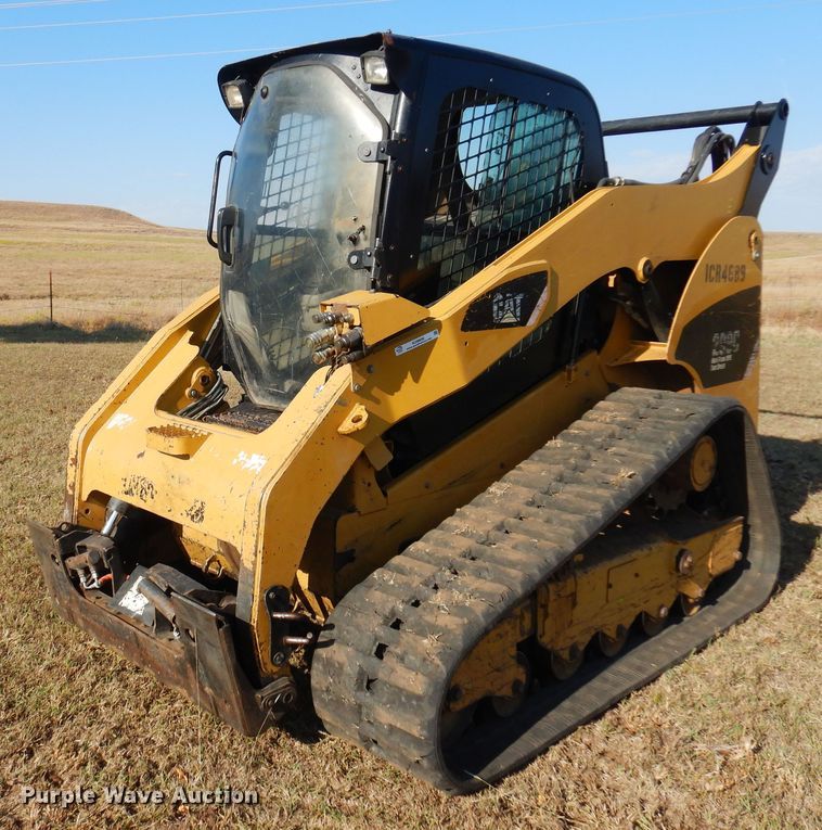 image for item KO9936 2011 Caterpillar 299C  tracked skid steer loader