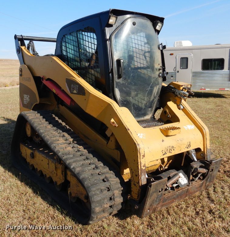image for item KO9936 2011 Caterpillar 299C  tracked skid steer loader