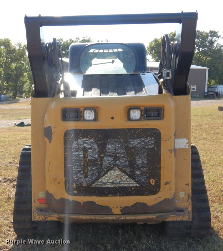 image for item KO9936 2011 Caterpillar 299C  tracked skid steer loader