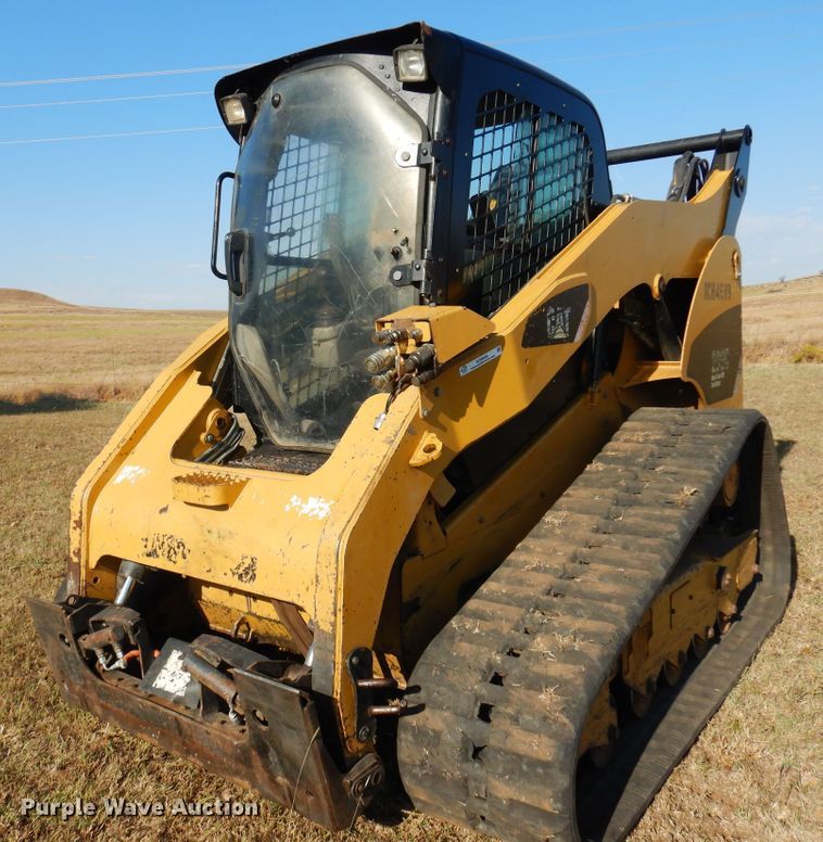image for item KO9936 2011 Caterpillar 299C  tracked skid steer loader