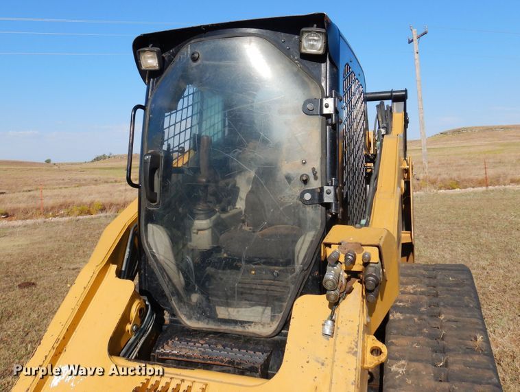 image for item KO9936 2011 Caterpillar 299C  tracked skid steer loader