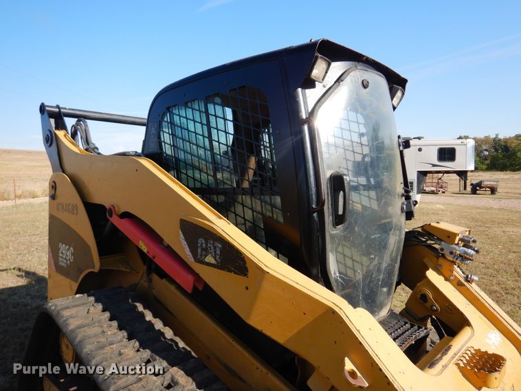 image for item KO9936 2011 Caterpillar 299C  tracked skid steer loader