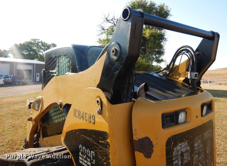 image for item KO9936 2011 Caterpillar 299C  tracked skid steer loader