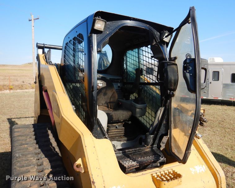 image for item KO9936 2011 Caterpillar 299C  tracked skid steer loader