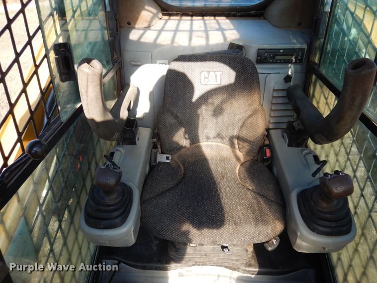 image for item KO9936 2011 Caterpillar 299C  tracked skid steer loader