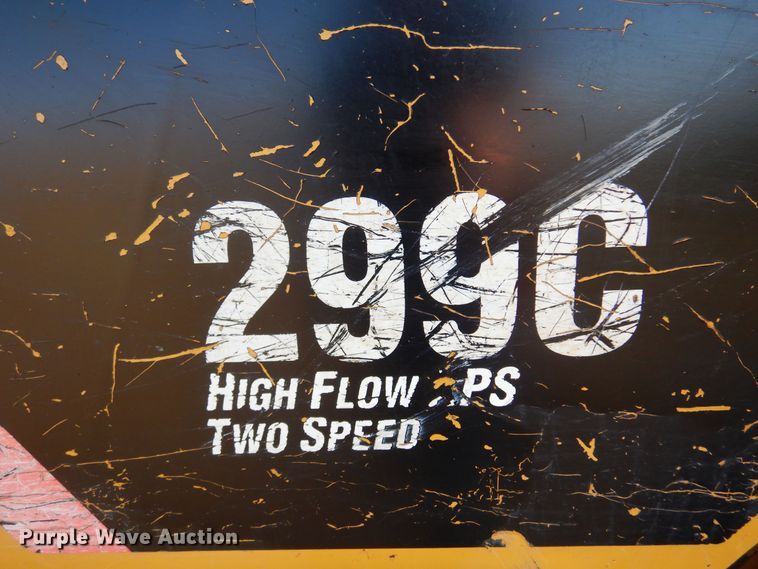 image for item KO9936 2011 Caterpillar 299C  tracked skid steer loader