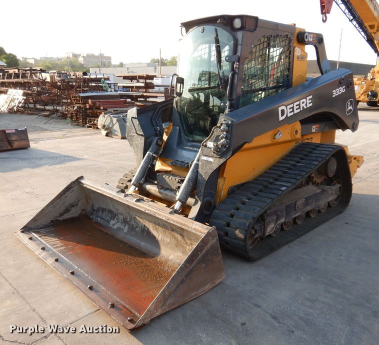 image for item KP9467 2016 John Deere 333G  tracked skid steer loader