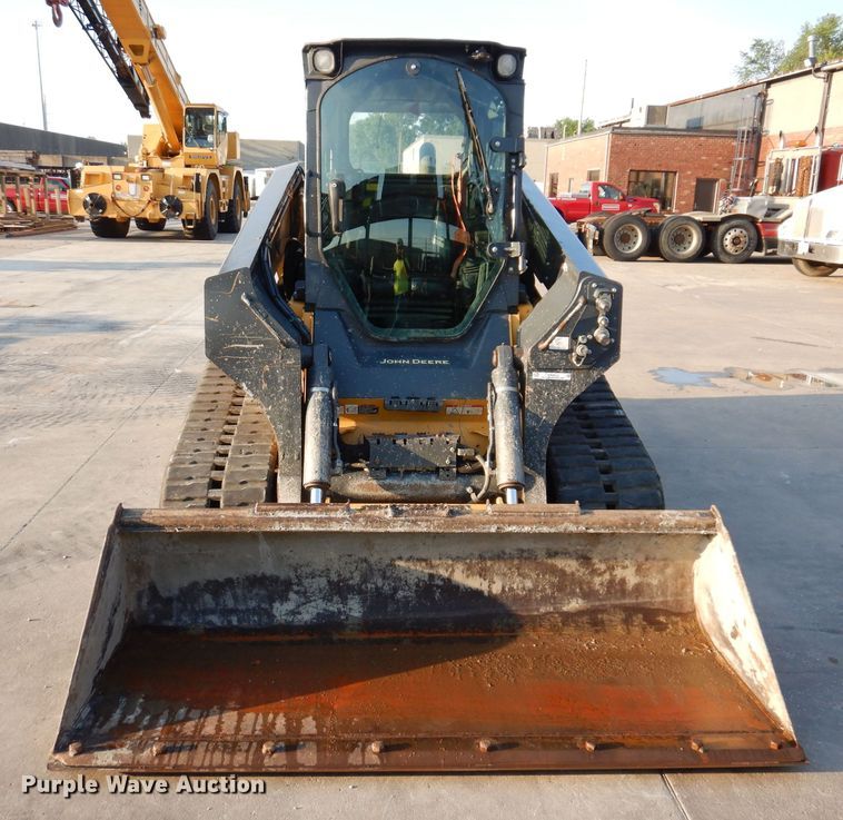 image for item KP9467 2016 John Deere 333G  tracked skid steer loader