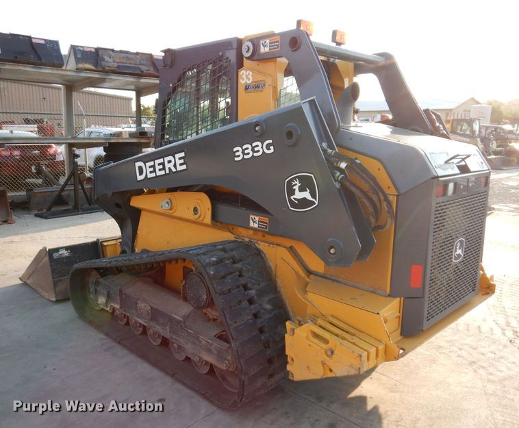 image for item KP9467 2016 John Deere 333G  tracked skid steer loader