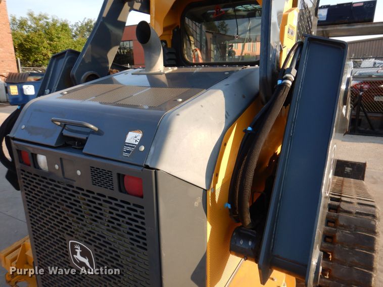 image for item KP9467 2016 John Deere 333G  tracked skid steer loader
