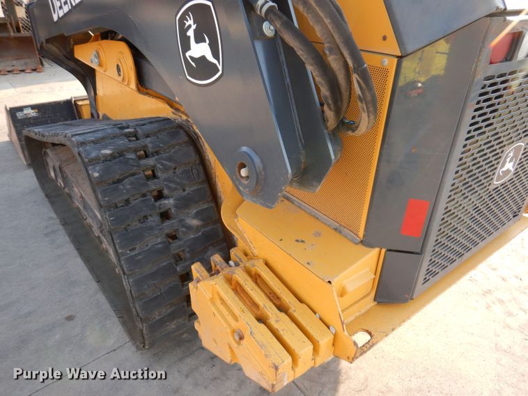 image for item KP9467 2016 John Deere 333G  tracked skid steer loader