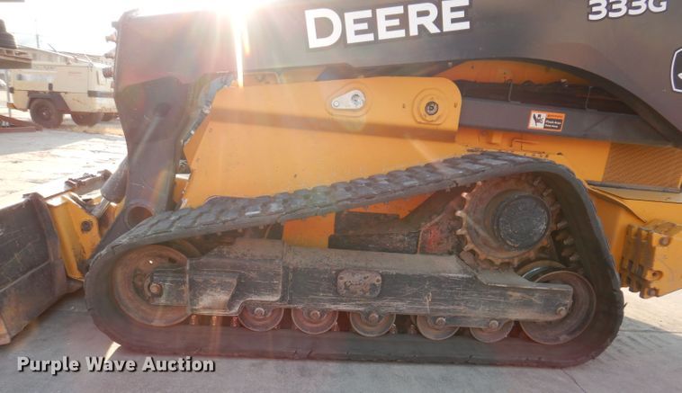 image for item KP9467 2016 John Deere 333G  tracked skid steer loader