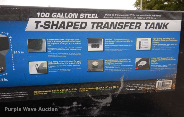 image for item KW9407 (2) Better Built fuel tanks