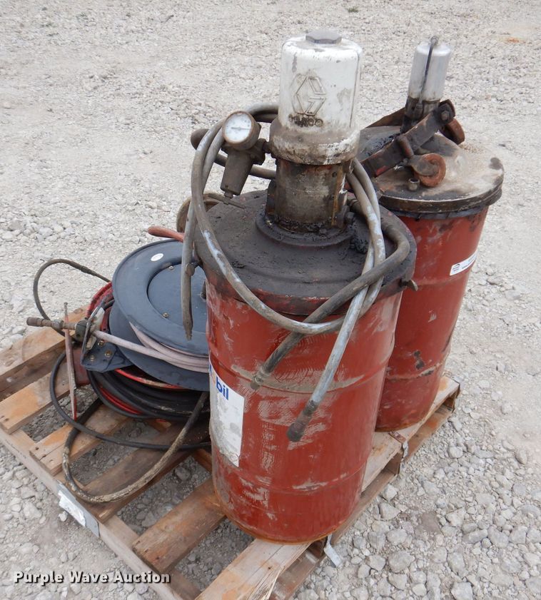 image for item KW9408 (2) Mobil grease barrels