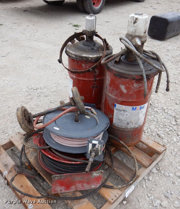 image for item KW9408 (2) Mobil grease barrels