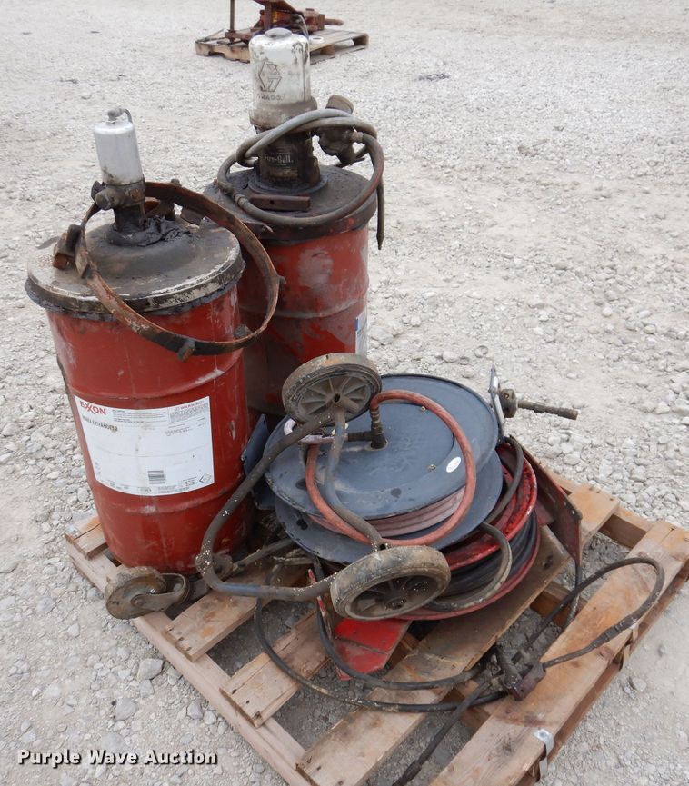 image for item KW9408 (2) Mobil grease barrels