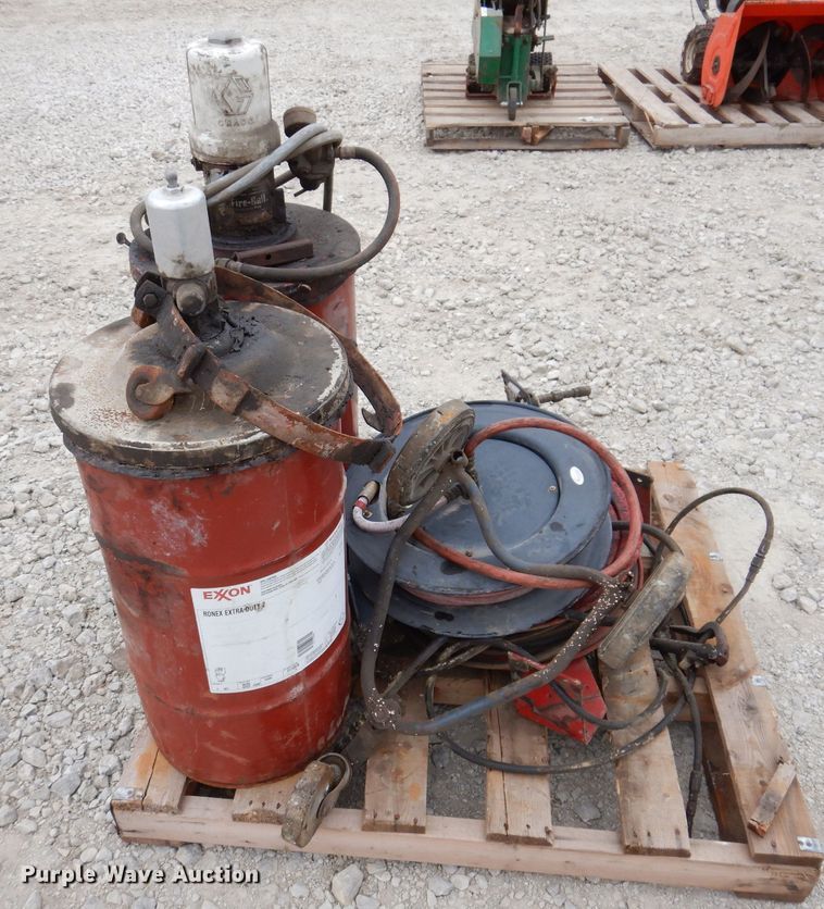 image for item KW9408 (2) Mobil grease barrels