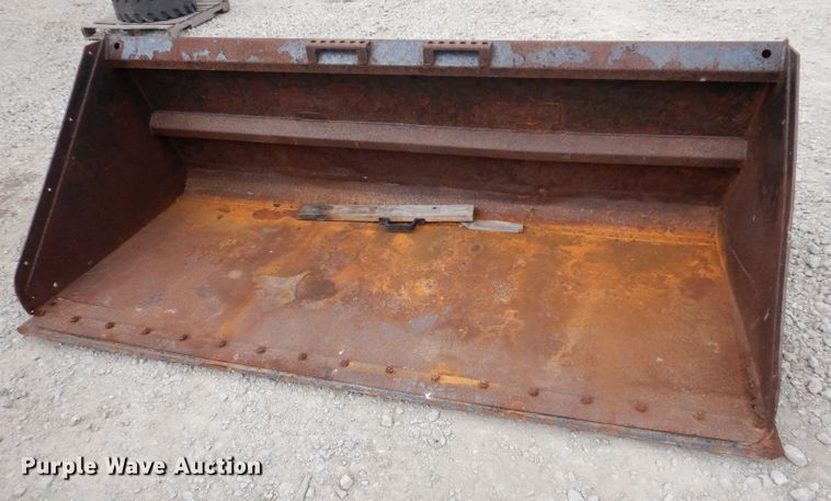 image for item KW9413 (2) Bobcat 100" W skid steer buckets