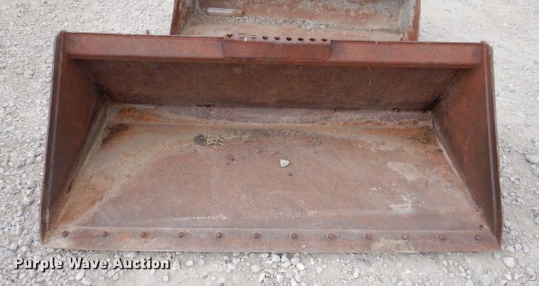 image for item KW9414 (4) skid steer buckets