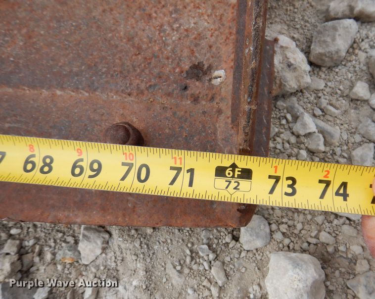 image for item KW9414 (4) skid steer buckets