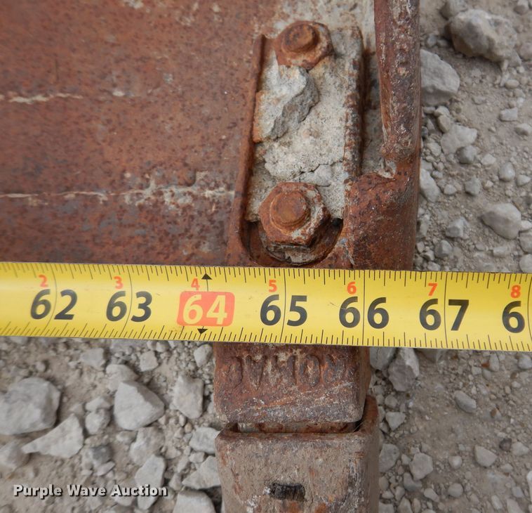 image for item KW9414 (4) skid steer buckets