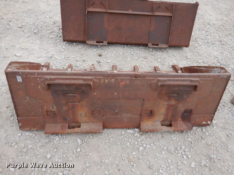 image for item KW9414 (4) skid steer buckets