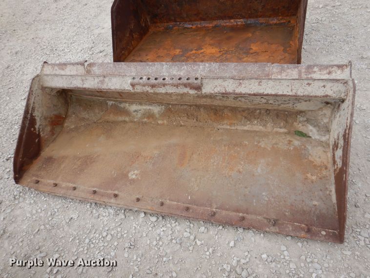 image for item KW9414 (4) skid steer buckets