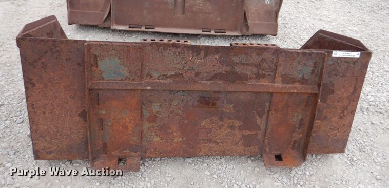 image for item KW9414 (4) skid steer buckets