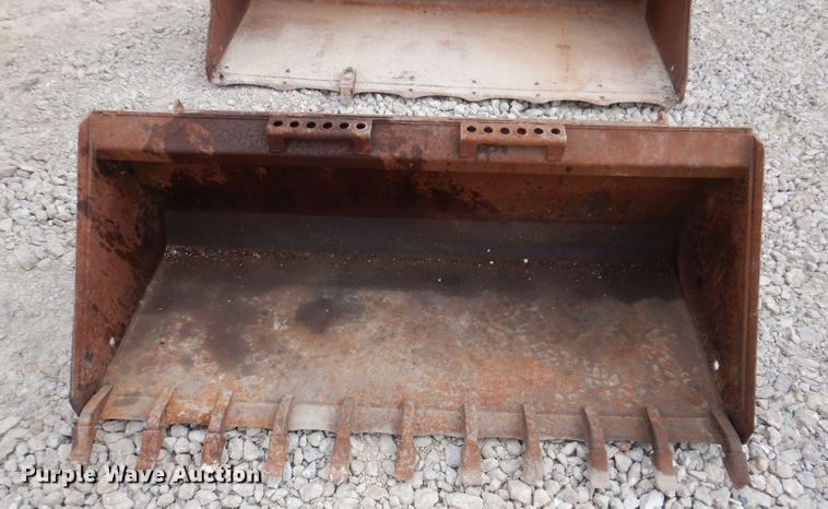 image for item KW9417 (6) skid steer buckets